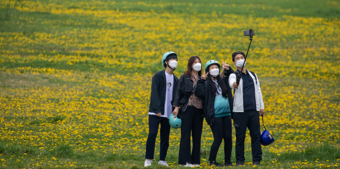 발왕산 봄비 _ 발왕산 모나파크 용평포토스케치. 배장 2122 16편 관련 이미지