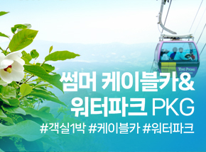 썸머 케이블카+워터파크 PKG 관련 이미지