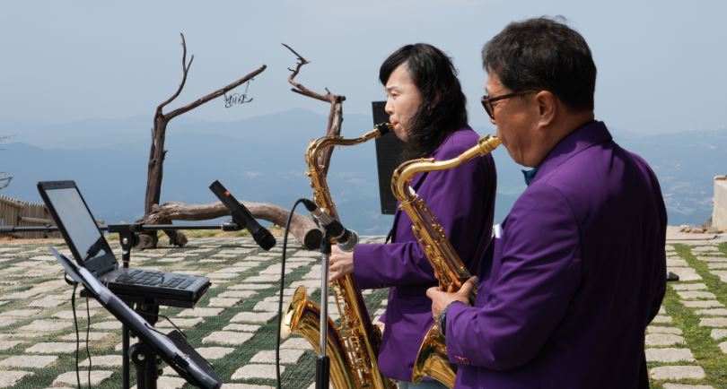 6월 7일, 발왕산 버스킹 공연입니다. 관련 이미지