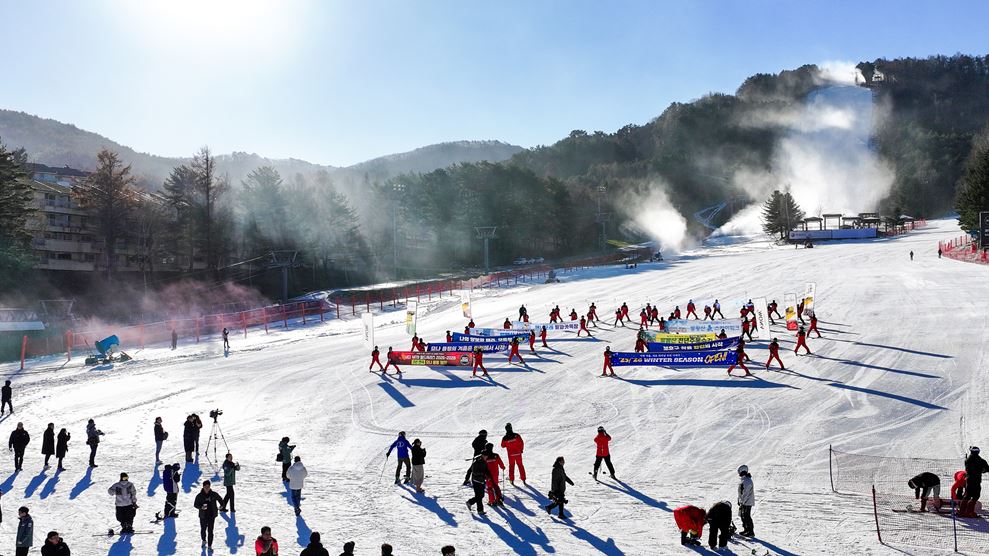 [모나 용평 스키장] 25/26시즌 오픈 세리머니 관련 이미지