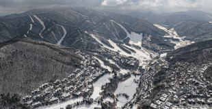 [모나용평 스키장] 2026년 03월 13일 오후 설경 드론 스케치 관련 이미지