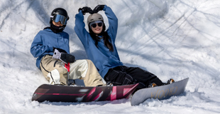 [모나용평 스키장] 2026년 03월 21일 @레인보우 슬로프 스케치 관련 이미지