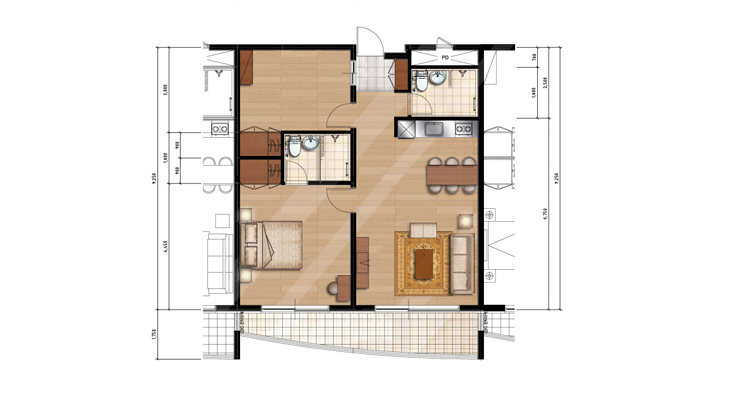 36Type Floor Plan