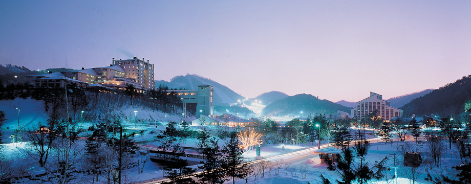 Yongpyong Resort Night View