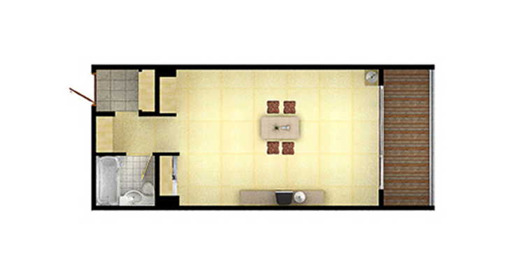 Tower Condominium Floor Plan