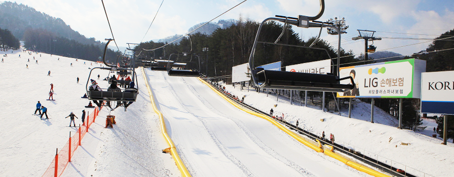 Image of Winter Sledding Slope