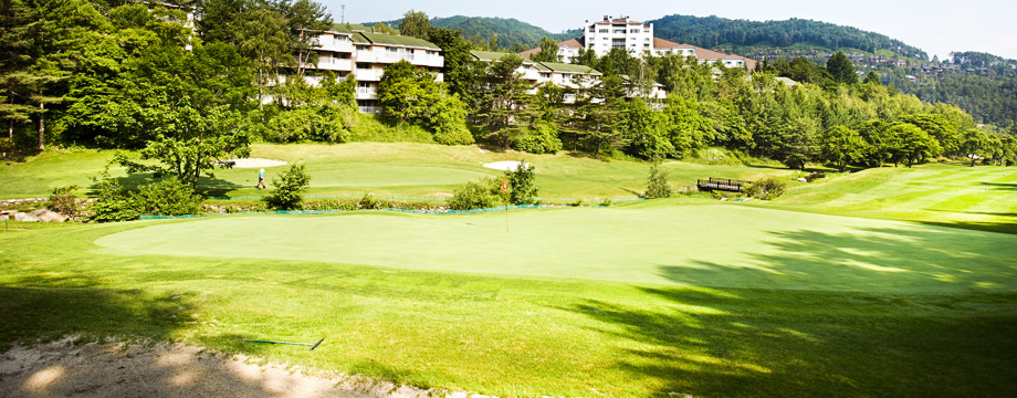 YongPyong 9 Golf Course Course HOLE 2 : PAR 4 HDCP 7