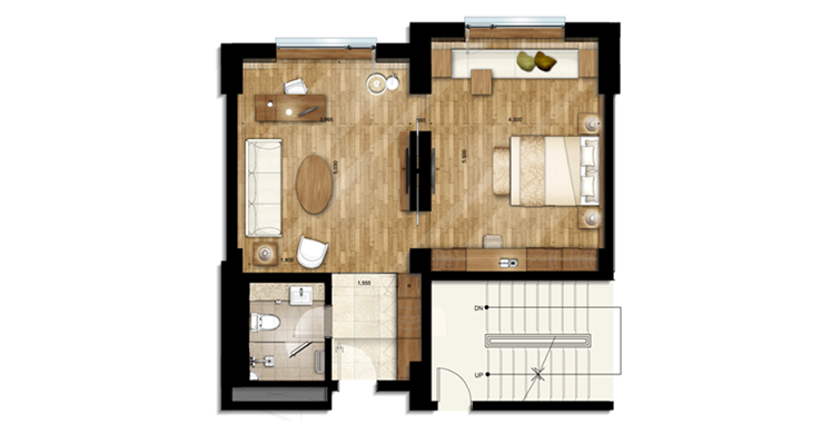 Hotel Suite Floor Plan