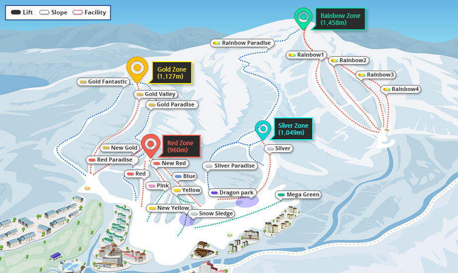 Slope Trail Map