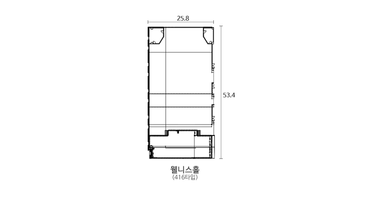 호텔 그랜드 평면도