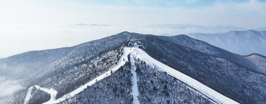 레인보우 정상 전경