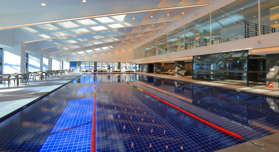 수영장 전경 이미지