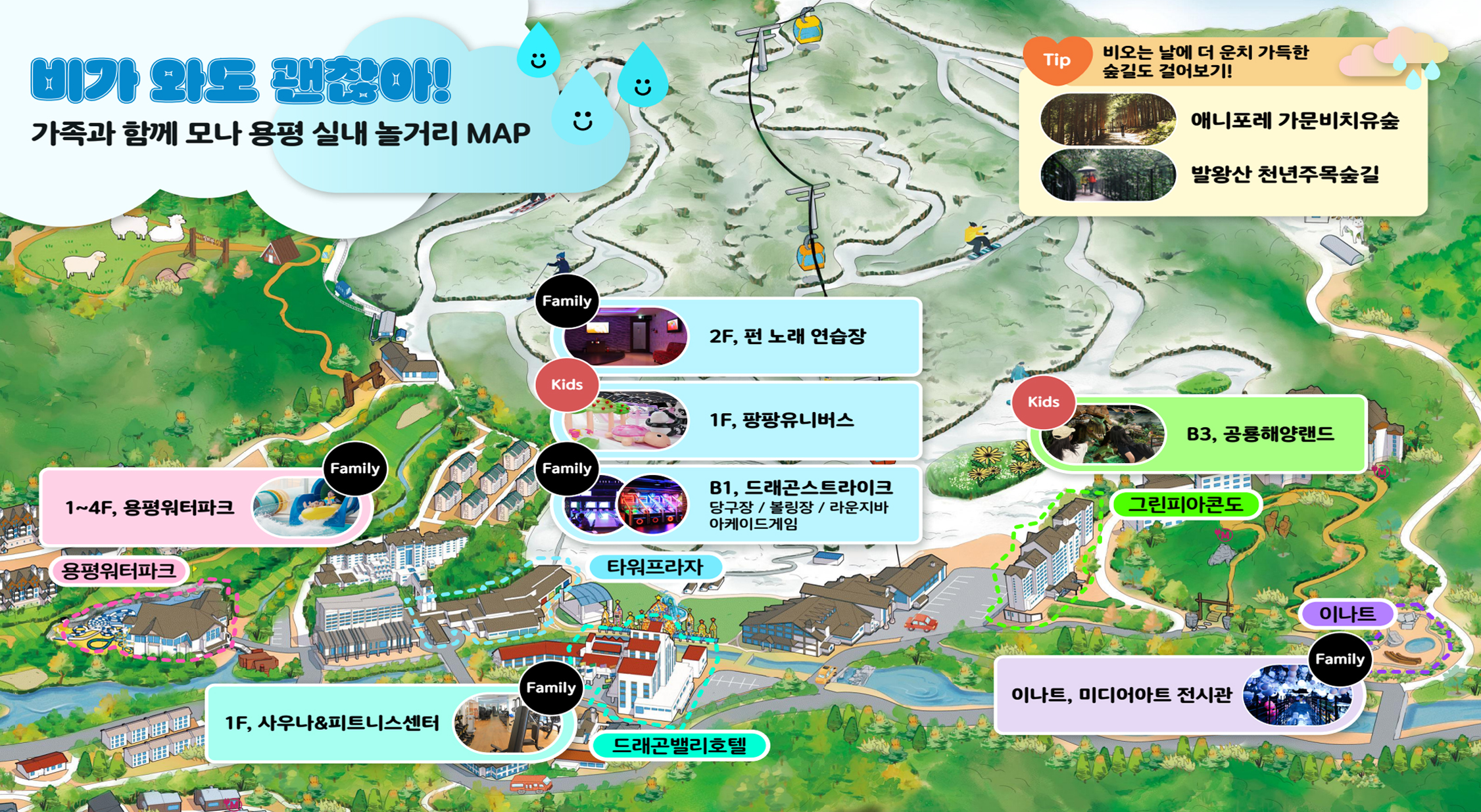 실내 놀거리 맵 이미지