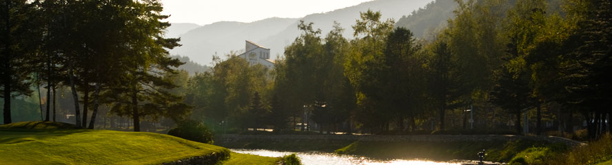 용평리조트 스키 전경 이미지