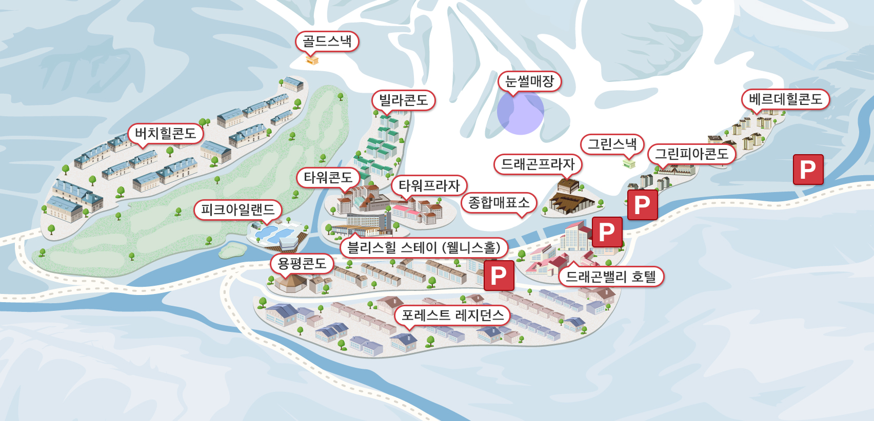 주차장 슬로프 이미지